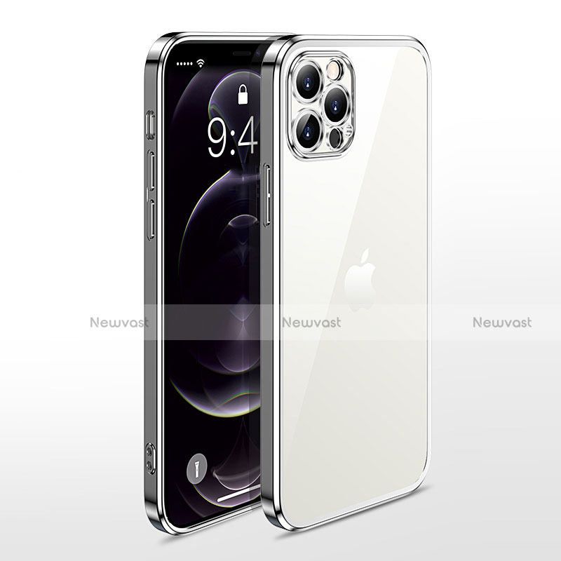 Ultra-thin Transparent TPU Soft Case Cover N01 for Apple iPhone 12 Pro