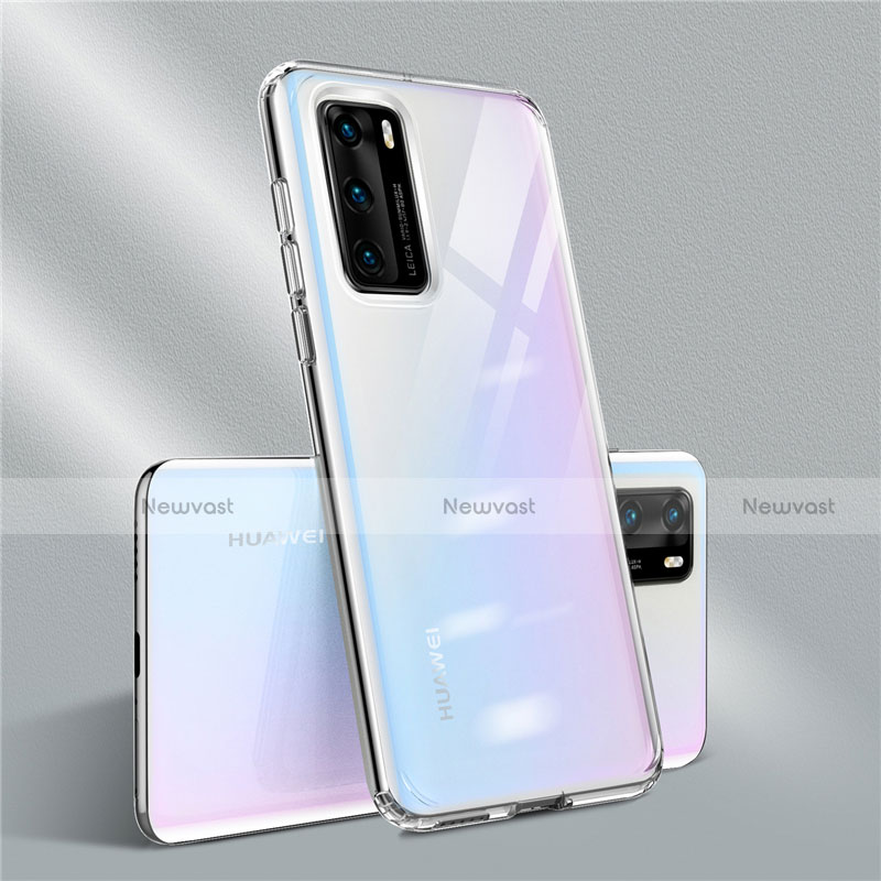 Ultra-thin Transparent TPU Soft Case Cover N01 for Huawei P40