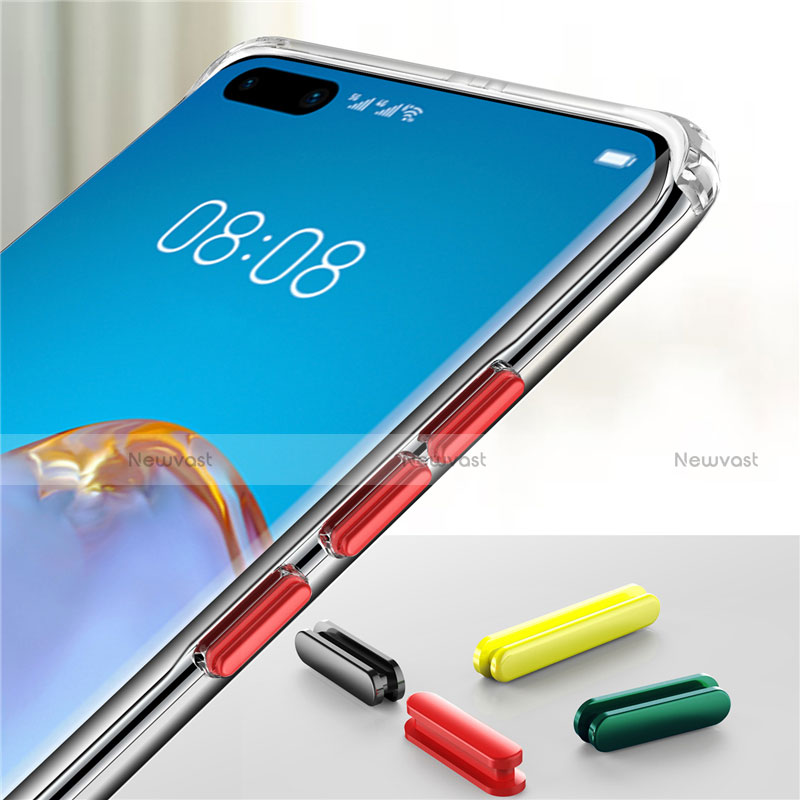 Ultra-thin Transparent TPU Soft Case Cover N01 for Huawei P40 Pro