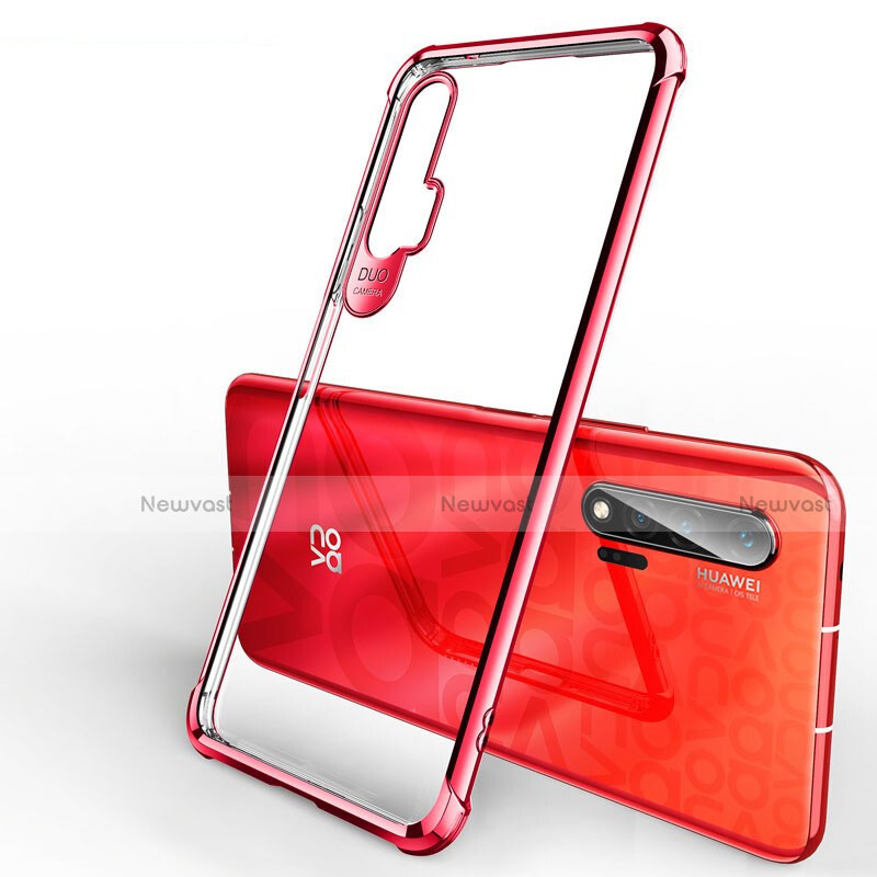 Ultra-thin Transparent TPU Soft Case Cover S01 for Huawei Nova 6