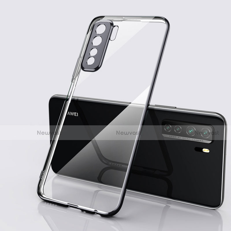 Ultra-thin Transparent TPU Soft Case Cover S01 for Huawei Nova 7 SE 5G