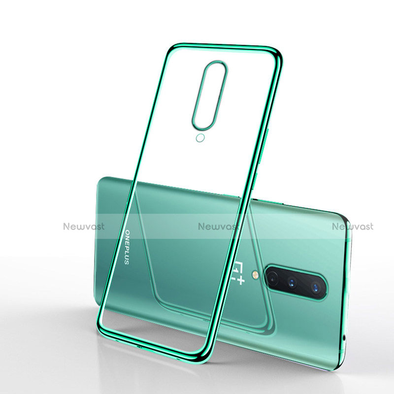 Ultra-thin Transparent TPU Soft Case Cover S01 for OnePlus 8