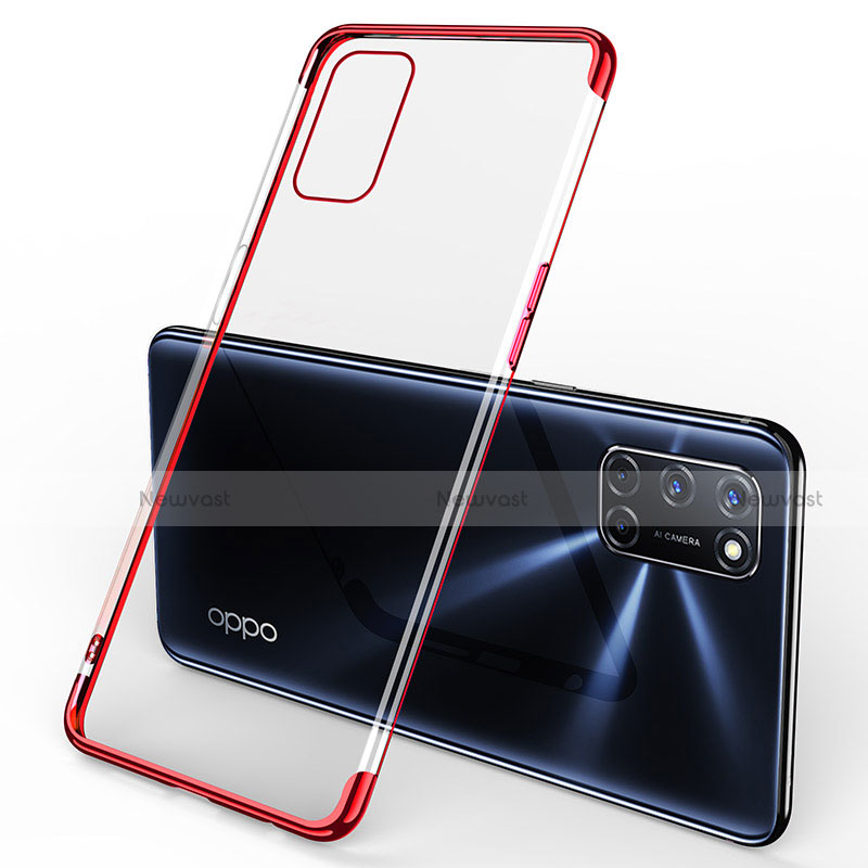 Ultra-thin Transparent TPU Soft Case Cover S01 for Oppo A52