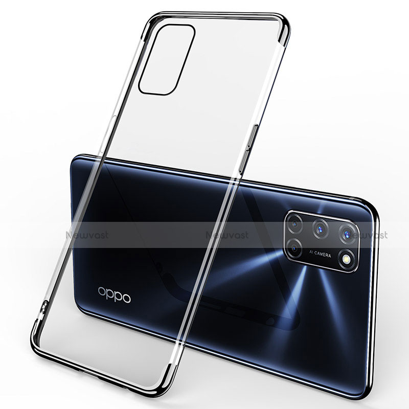 Ultra-thin Transparent TPU Soft Case Cover S01 for Oppo A72