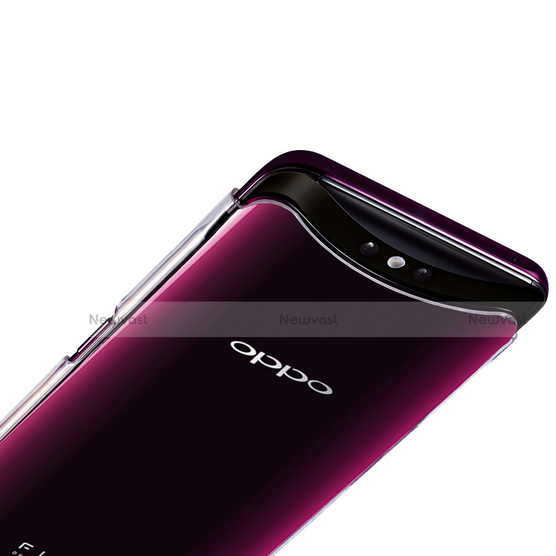 Ultra-thin Transparent TPU Soft Case Cover S01 for Oppo Find X Clear