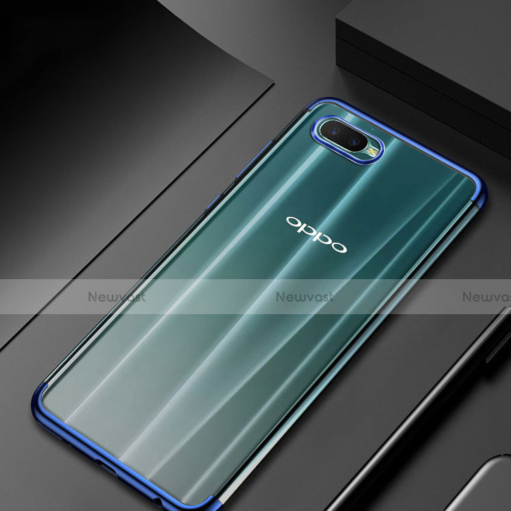 Ultra-thin Transparent TPU Soft Case Cover S01 for Oppo R15X