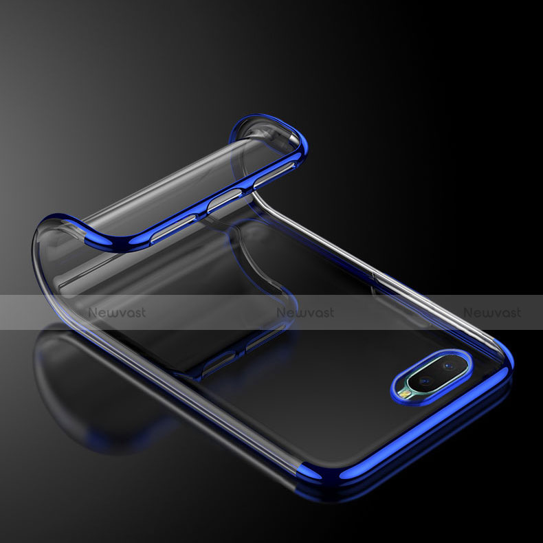 Ultra-thin Transparent TPU Soft Case Cover S01 for Oppo R15X