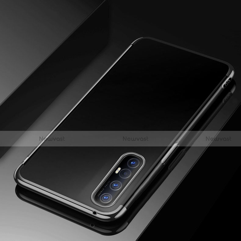 Ultra-thin Transparent TPU Soft Case Cover S01 for Oppo Reno3 Pro