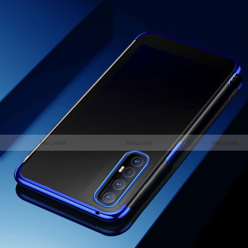 Ultra-thin Transparent TPU Soft Case Cover S01 for Oppo Reno3 Pro