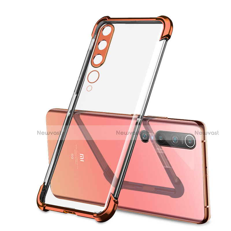 Ultra-thin Transparent TPU Soft Case Cover S01 for Xiaomi Mi 10