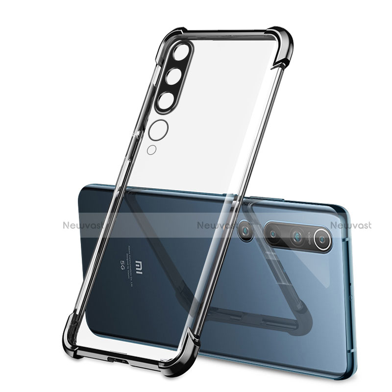 Ultra-thin Transparent TPU Soft Case Cover S01 for Xiaomi Mi 10