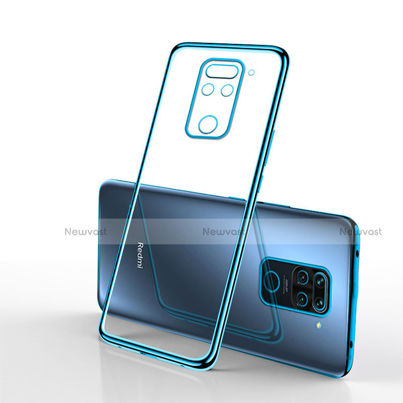 Ultra-thin Transparent TPU Soft Case Cover S01 for Xiaomi Redmi 10X 4G