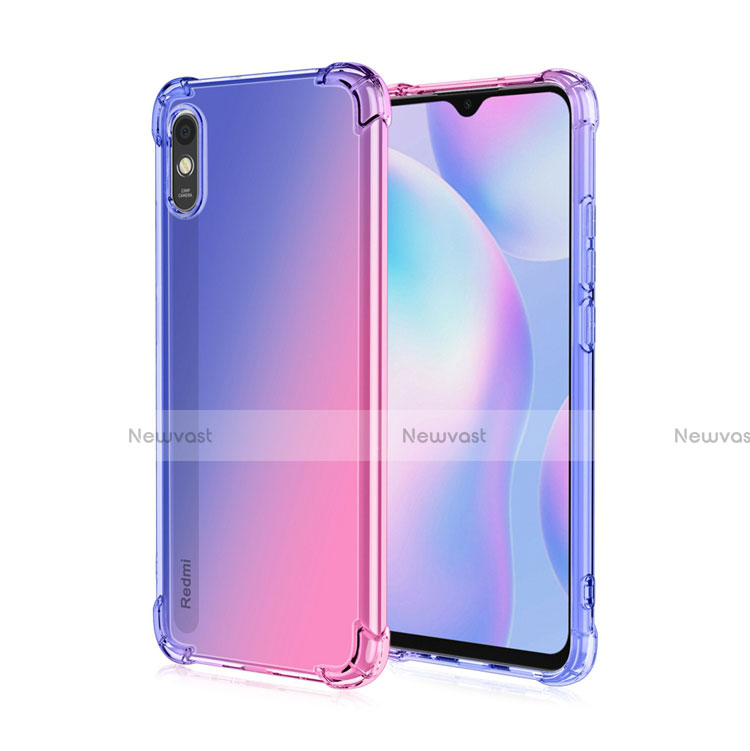 Ultra-thin Transparent TPU Soft Case Cover S01 for Xiaomi Redmi 9A