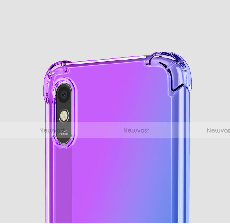 Ultra-thin Transparent TPU Soft Case Cover S01 for Xiaomi Redmi 9AT