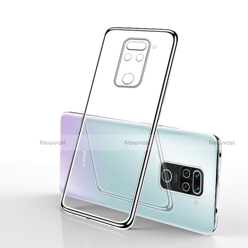 Ultra-thin Transparent TPU Soft Case Cover S01 for Xiaomi Redmi Note 9