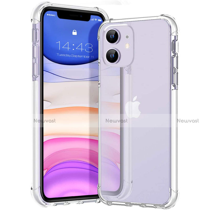 Ultra-thin Transparent TPU Soft Case Cover S02 for Apple iPhone 12 Mini