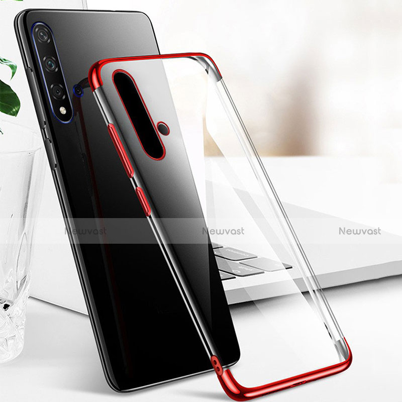 Ultra-thin Transparent TPU Soft Case Cover S02 for Huawei Honor 20