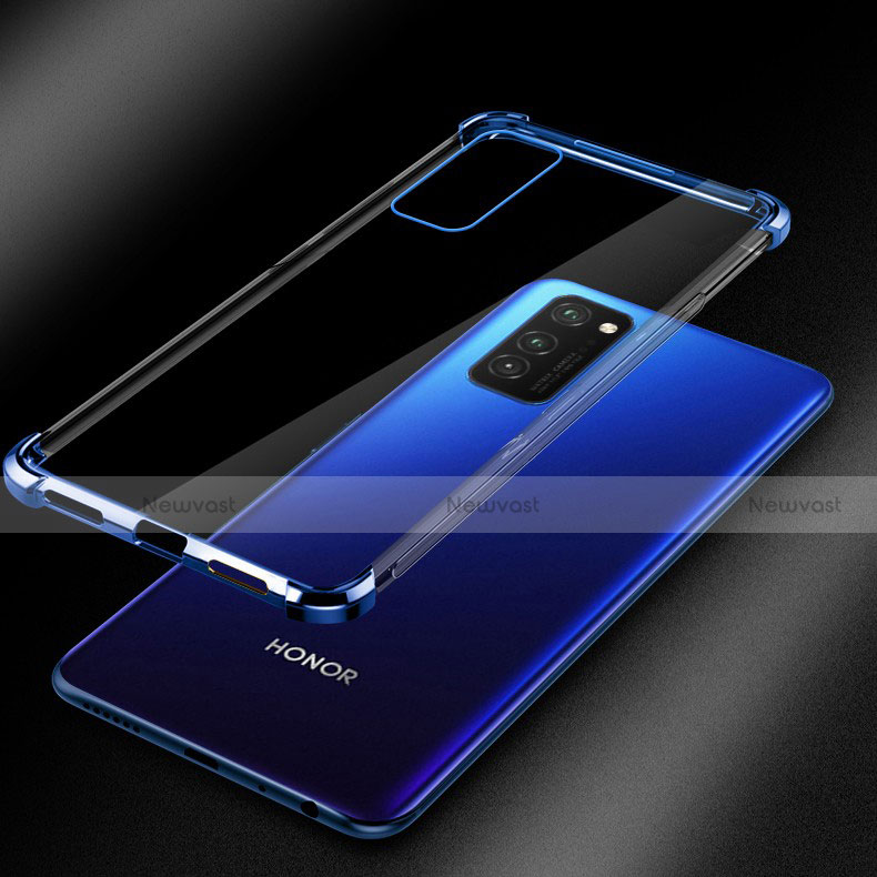 Ultra-thin Transparent TPU Soft Case Cover S02 for Huawei Honor V30 5G