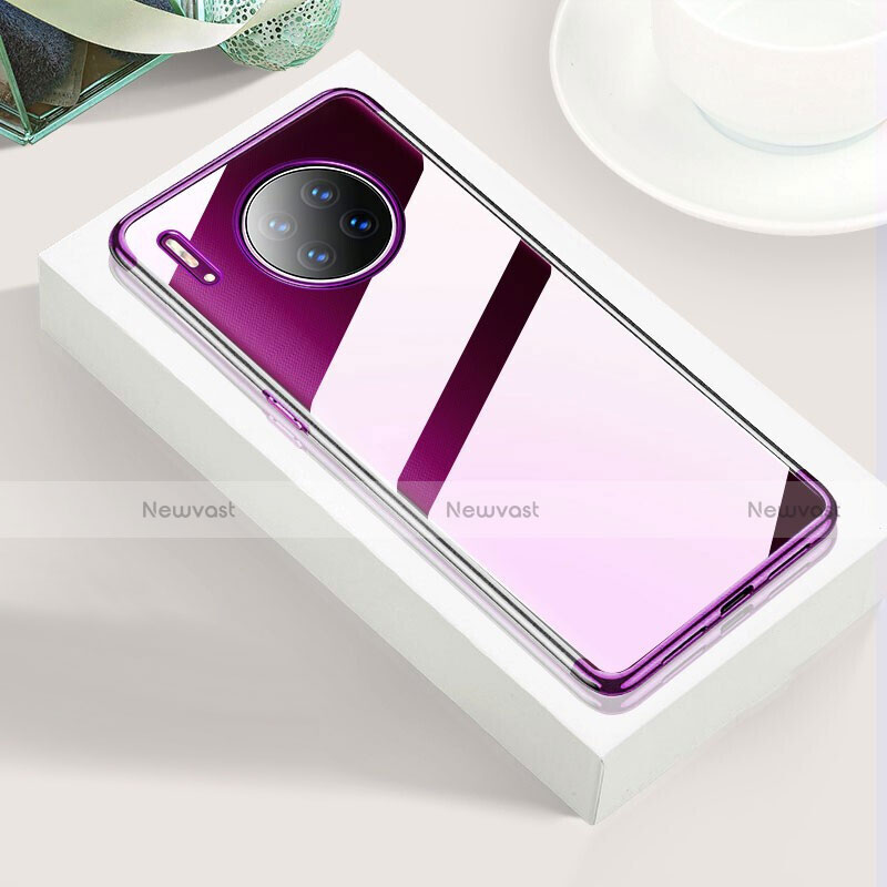 Ultra-thin Transparent TPU Soft Case Cover S02 for Huawei Mate 30 5G