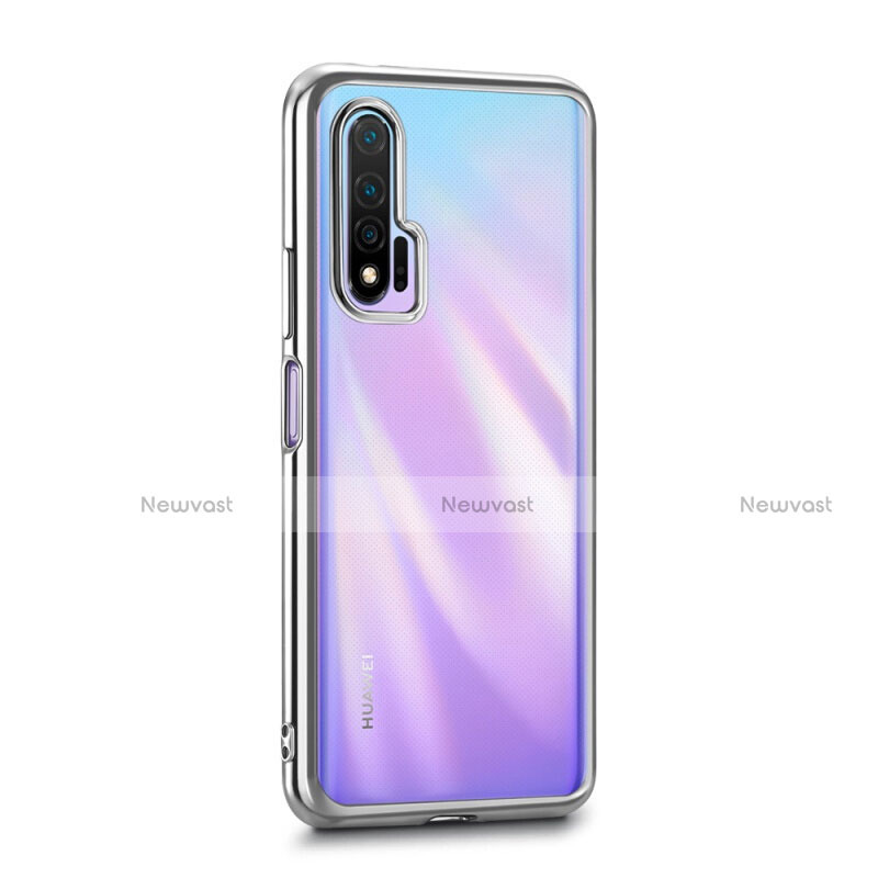 Ultra-thin Transparent TPU Soft Case Cover S02 for Huawei Nova 6