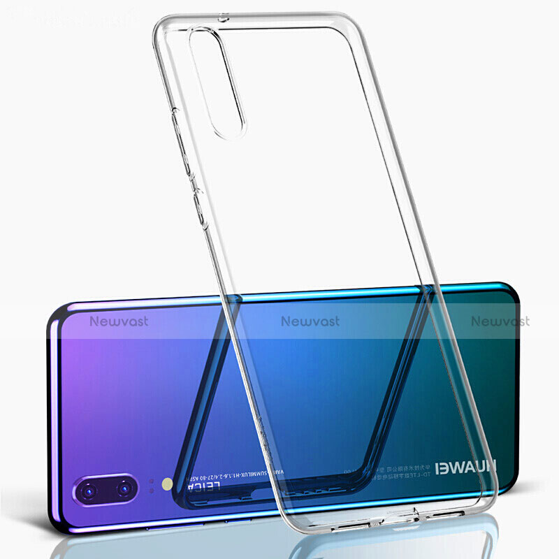 Ultra-thin Transparent TPU Soft Case Cover S02 for Huawei P20