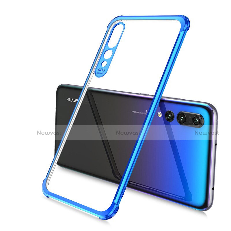 Ultra-thin Transparent TPU Soft Case Cover S02 for Huawei P20 Pro