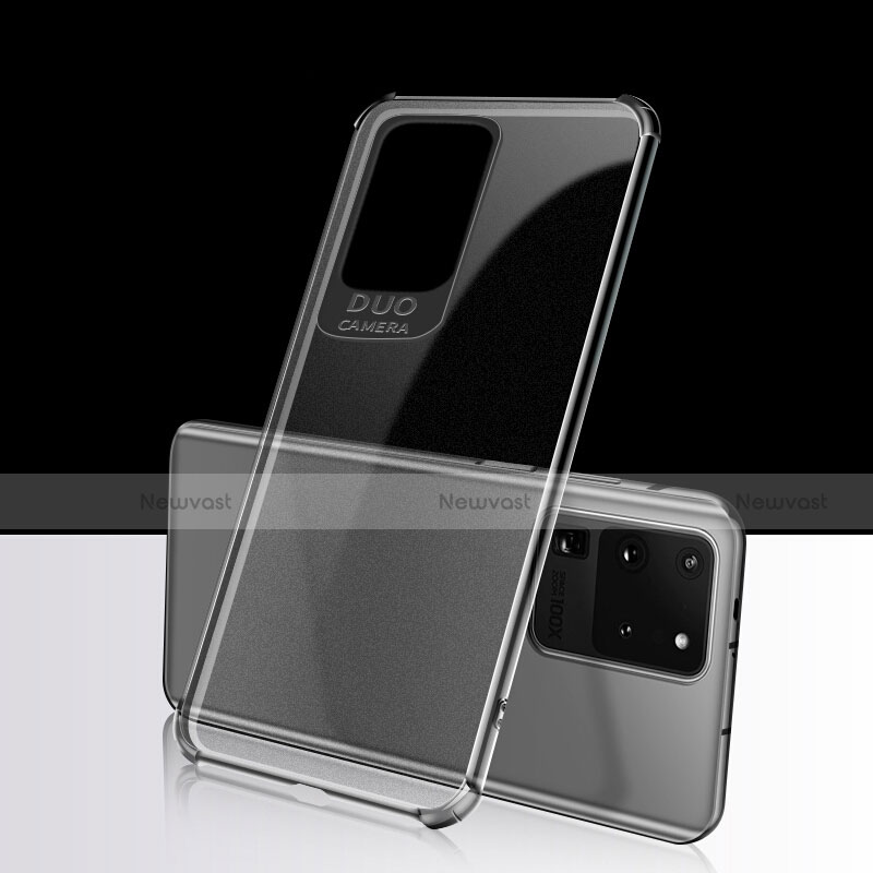 Ultra-thin Transparent TPU Soft Case Cover S02 for Samsung Galaxy S20 Ultra Clear