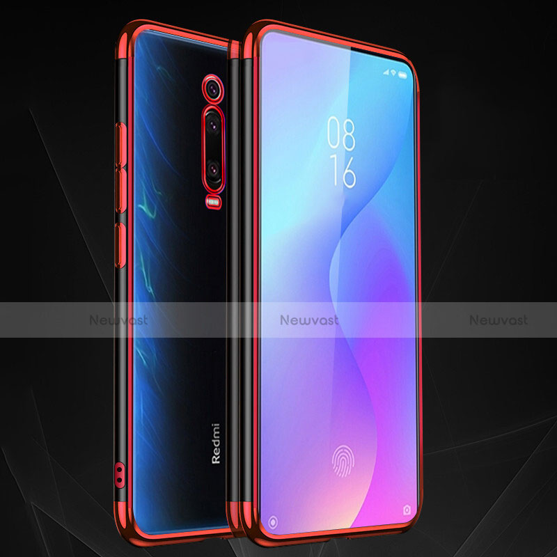 Ultra-thin Transparent TPU Soft Case Cover S02 for Xiaomi Mi 9T