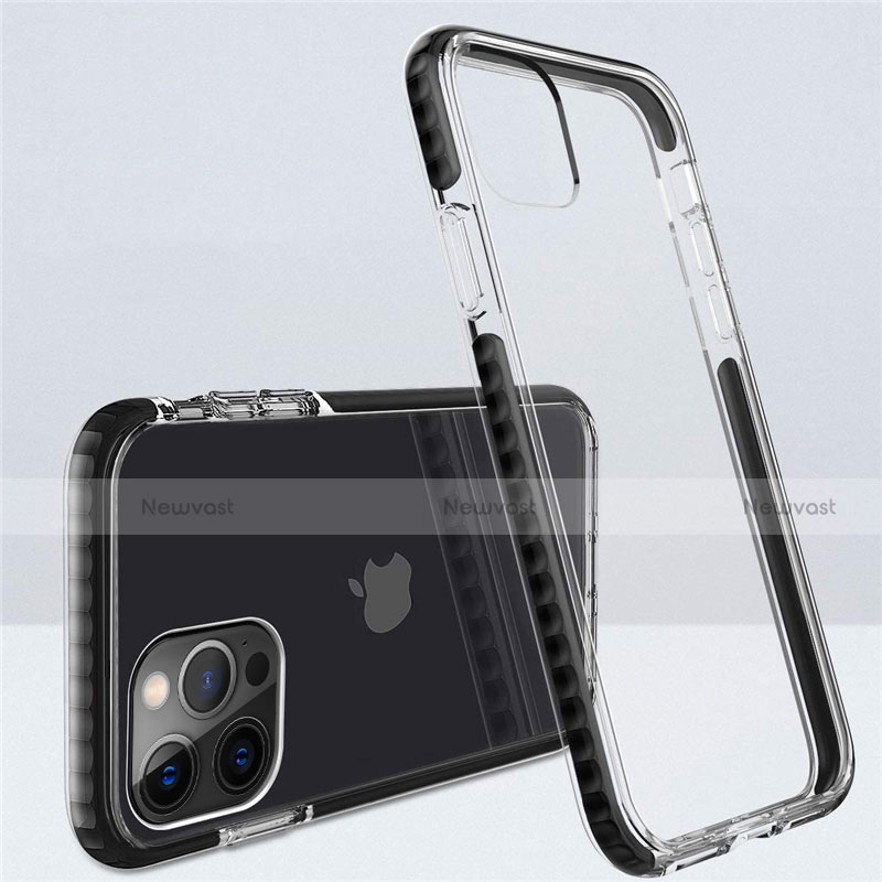 Ultra-thin Transparent TPU Soft Case Cover S03 for Apple iPhone 12 Pro Max