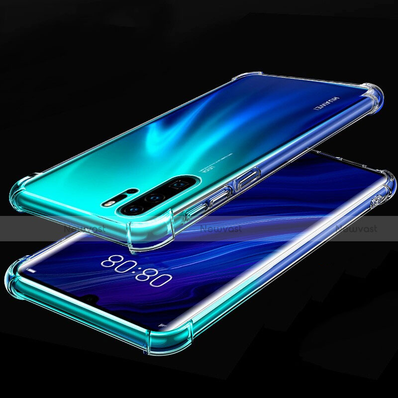 Ultra-thin Transparent TPU Soft Case Cover S03 for Huawei P30 Pro New Edition Clear