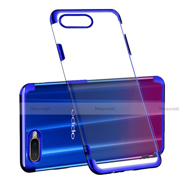 Ultra-thin Transparent TPU Soft Case Cover S03 for Oppo R15X