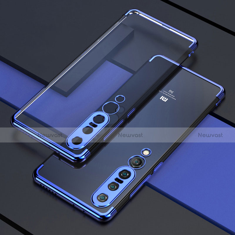 Ultra-thin Transparent TPU Soft Case Cover S03 for Xiaomi Mi 10 Pro