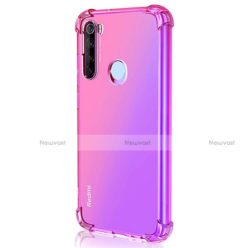 Ultra-thin Transparent TPU Soft Case Cover S03 for Xiaomi Redmi Note 8 (2021)