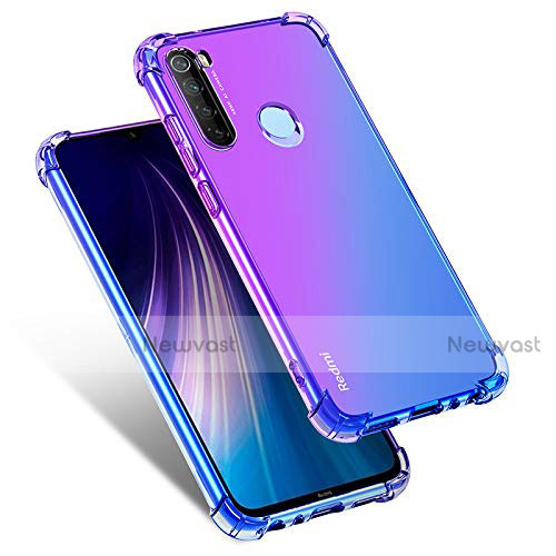 Ultra-thin Transparent TPU Soft Case Cover S03 for Xiaomi Redmi Note 8 (2021)