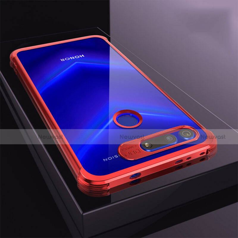 Ultra-thin Transparent TPU Soft Case Cover S04 for Huawei Honor V20