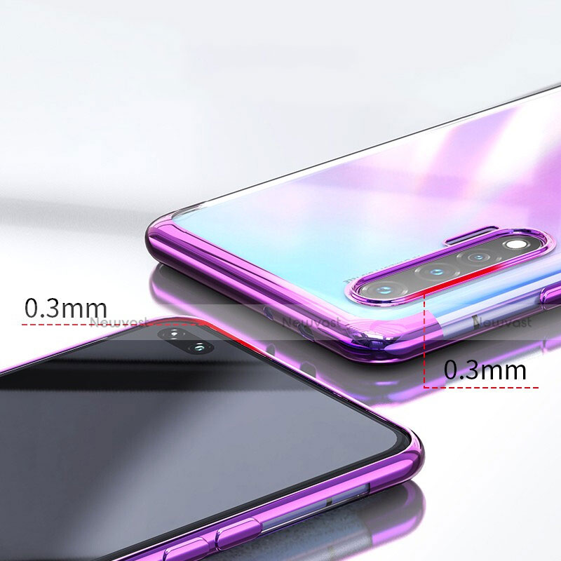 Ultra-thin Transparent TPU Soft Case Cover S04 for Huawei Nova 6