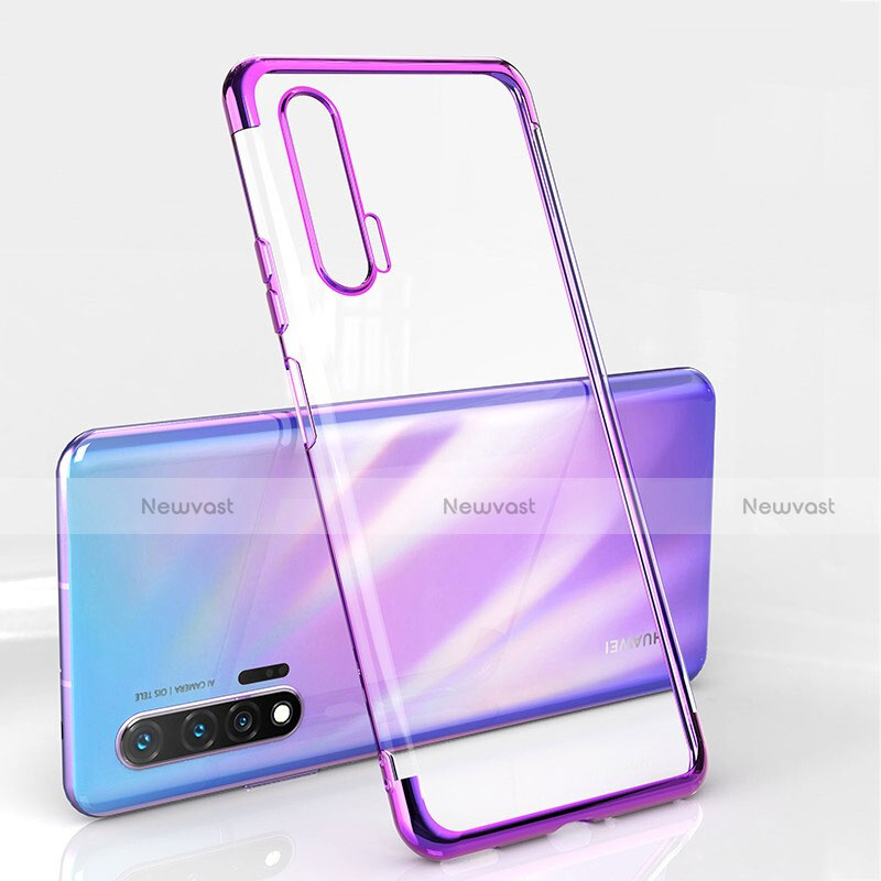 Ultra-thin Transparent TPU Soft Case Cover S04 for Huawei Nova 6