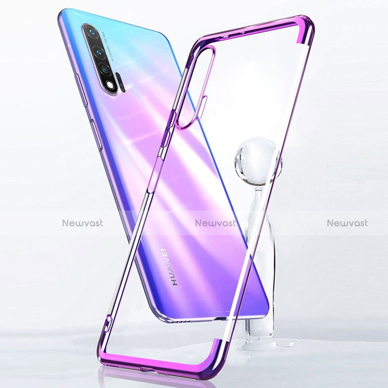 Ultra-thin Transparent TPU Soft Case Cover S04 for Huawei Nova 6