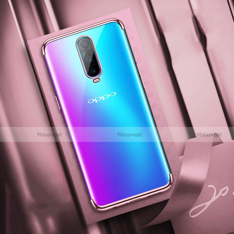 Ultra-thin Transparent TPU Soft Case Cover S04 for Oppo RX17 Pro