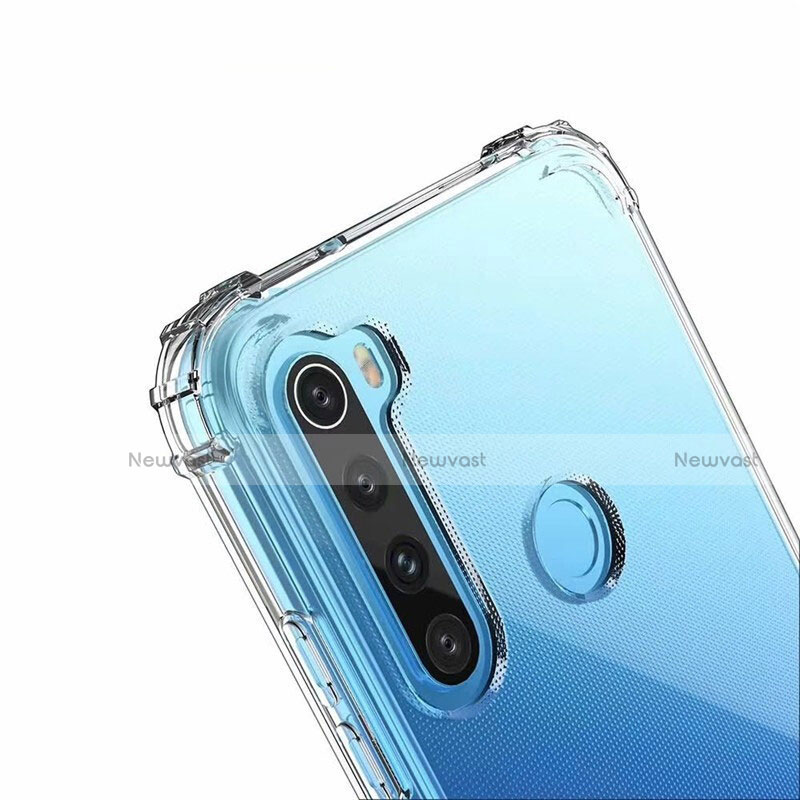 Ultra-thin Transparent TPU Soft Case Cover S04 for Xiaomi Redmi Note 8 (2021)