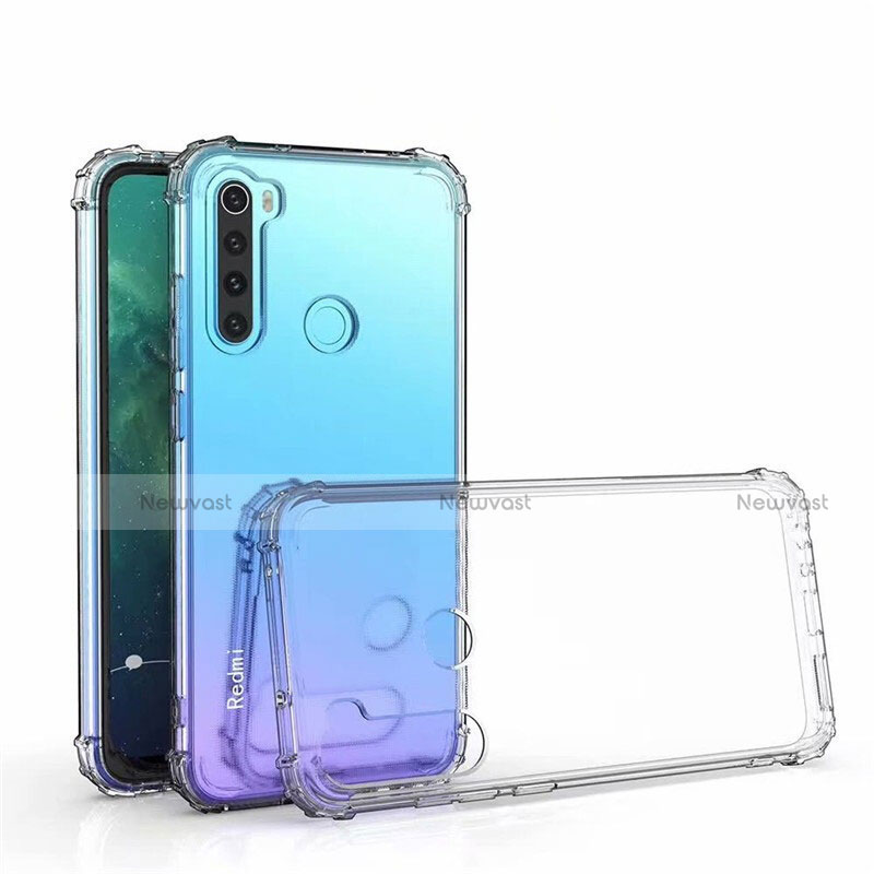 Ultra-thin Transparent TPU Soft Case Cover S04 for Xiaomi Redmi Note 8 Clear