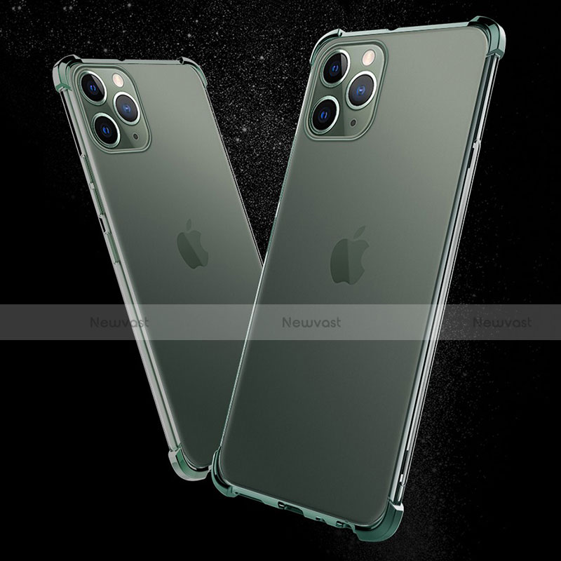 Ultra-thin Transparent TPU Soft Case Cover S05 for Apple iPhone 11 Pro Max