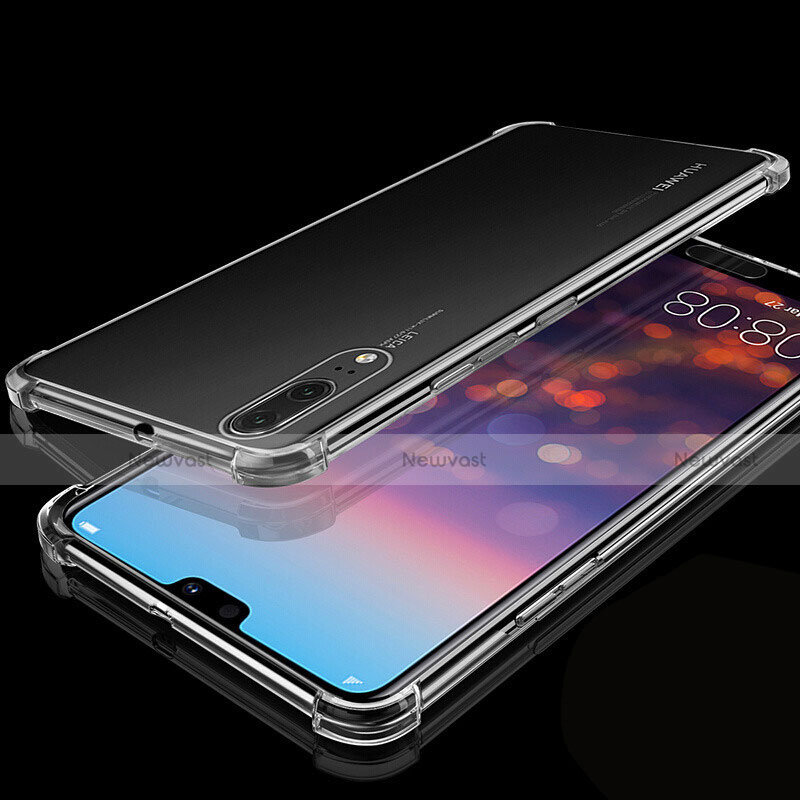 Ultra-thin Transparent TPU Soft Case Cover S05 for Huawei P20