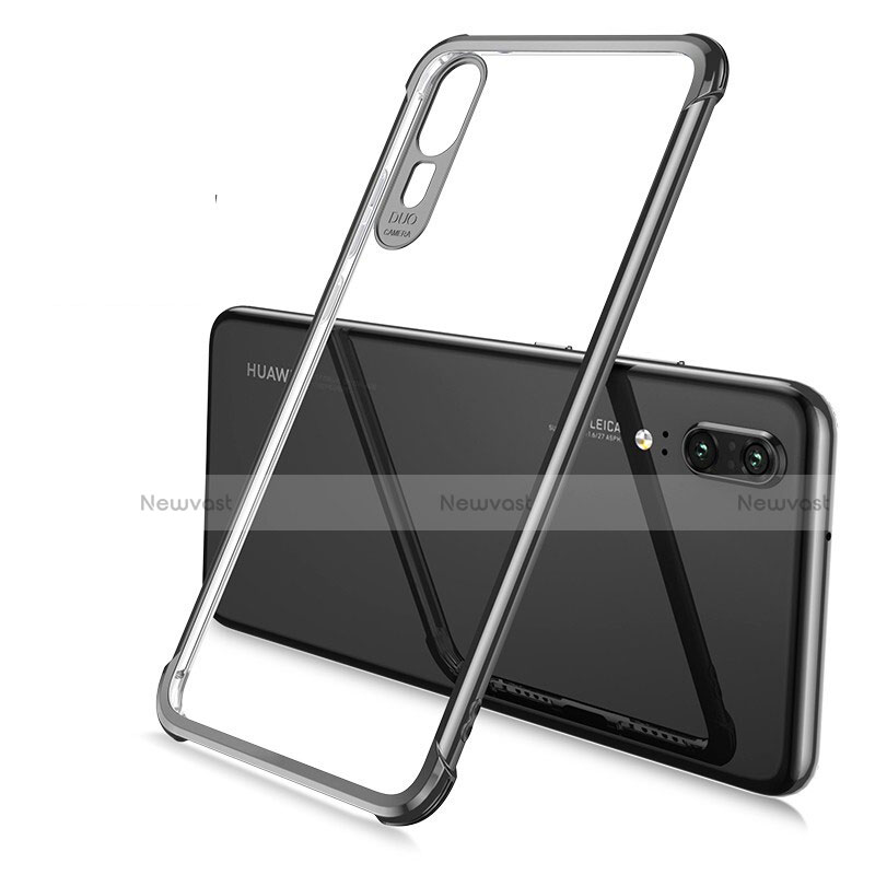 Ultra-thin Transparent TPU Soft Case Cover S06 for Huawei P20