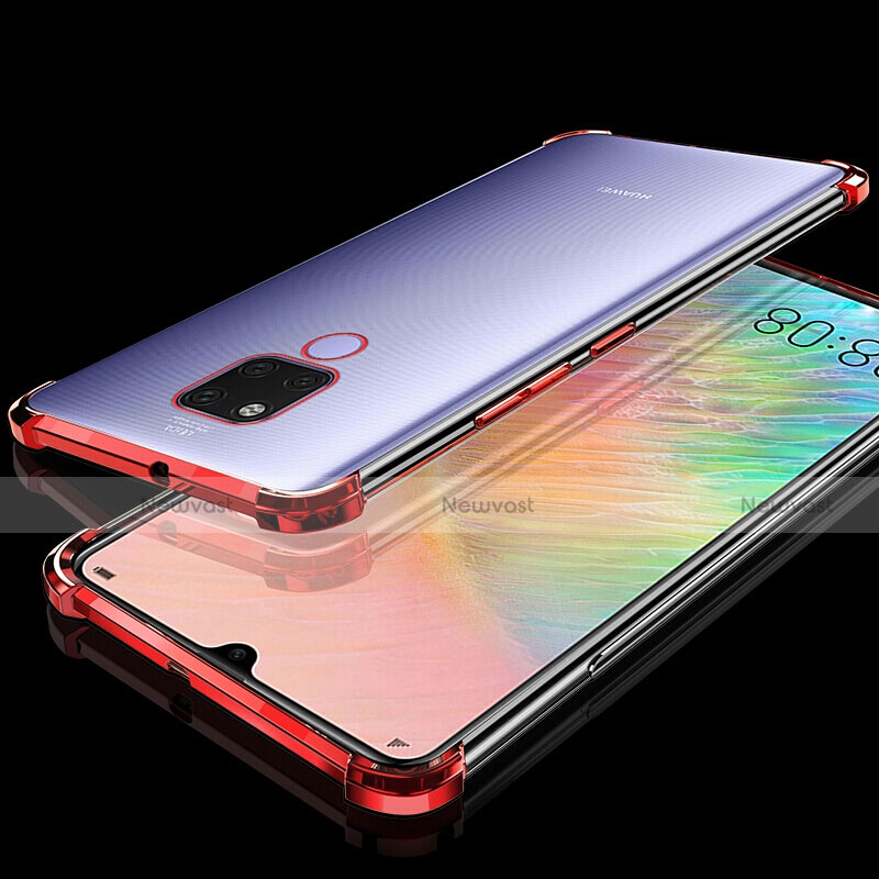 Ultra-thin Transparent TPU Soft Case Cover S07 for Huawei Mate 20 X 5G