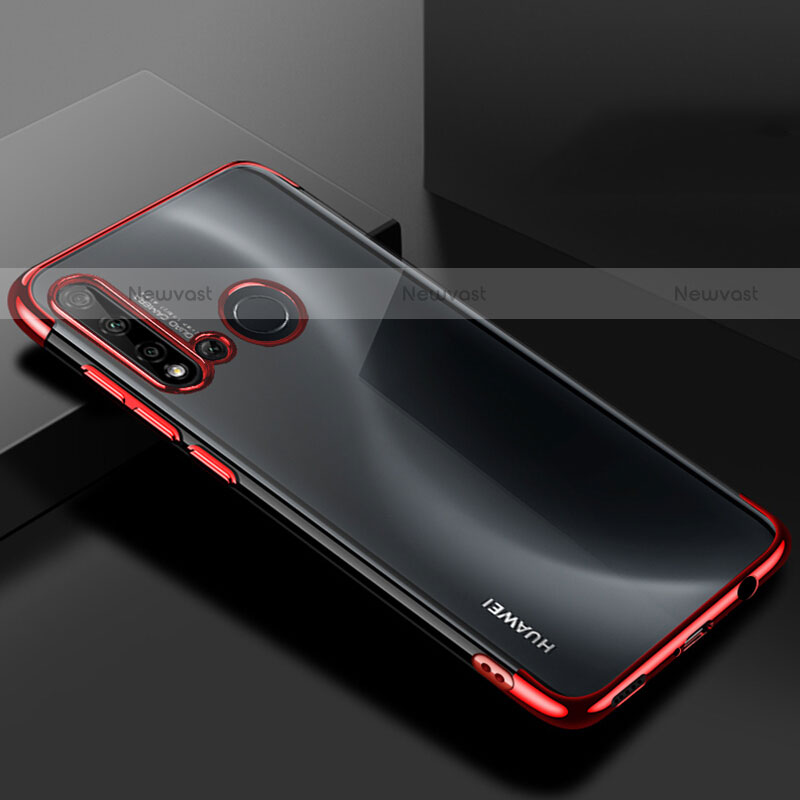 Ultra-thin Transparent TPU Soft Case Cover S07 for Huawei P20 Lite (2019)