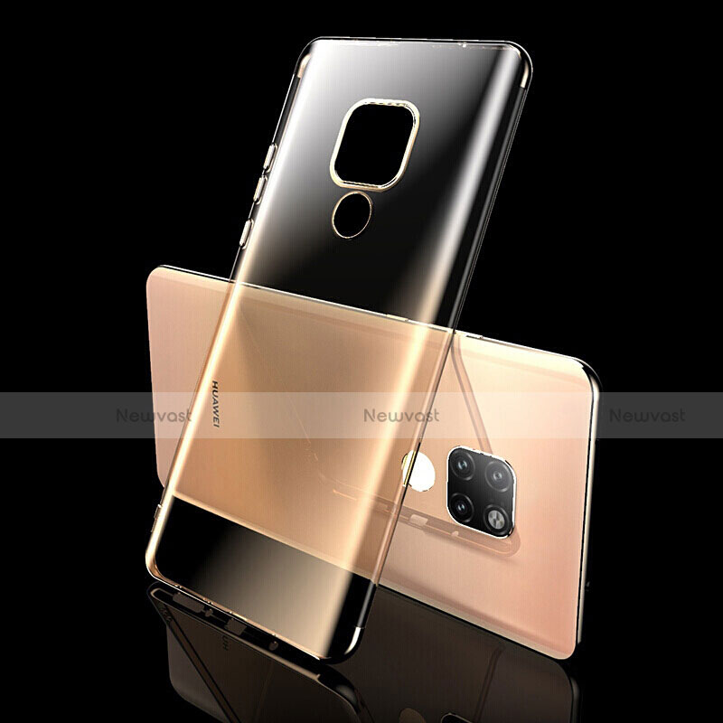 Ultra-thin Transparent TPU Soft Case Cover S08 for Huawei Mate 20 X 5G