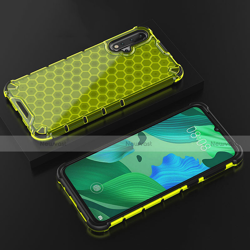 Ultra-thin Transparent TPU Soft Case Cover S08 for Huawei Nova 5 Green