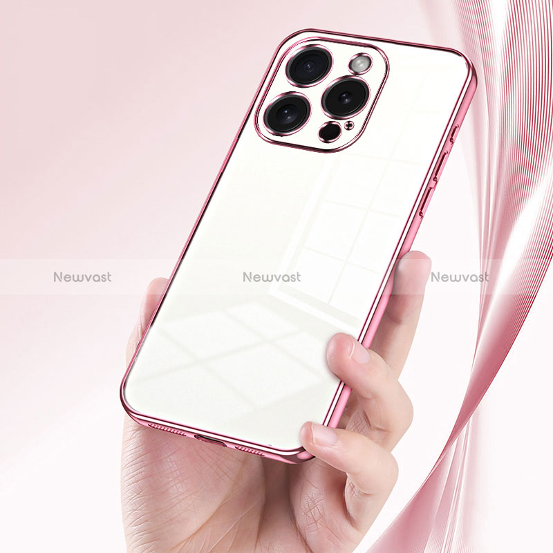 Ultra-thin Transparent TPU Soft Case Cover SY1 for Apple iPhone 14 Pro