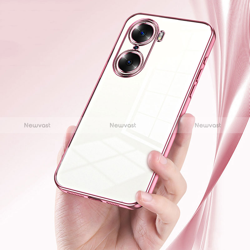 Ultra-thin Transparent TPU Soft Case Cover SY1 for Huawei Honor 60 5G